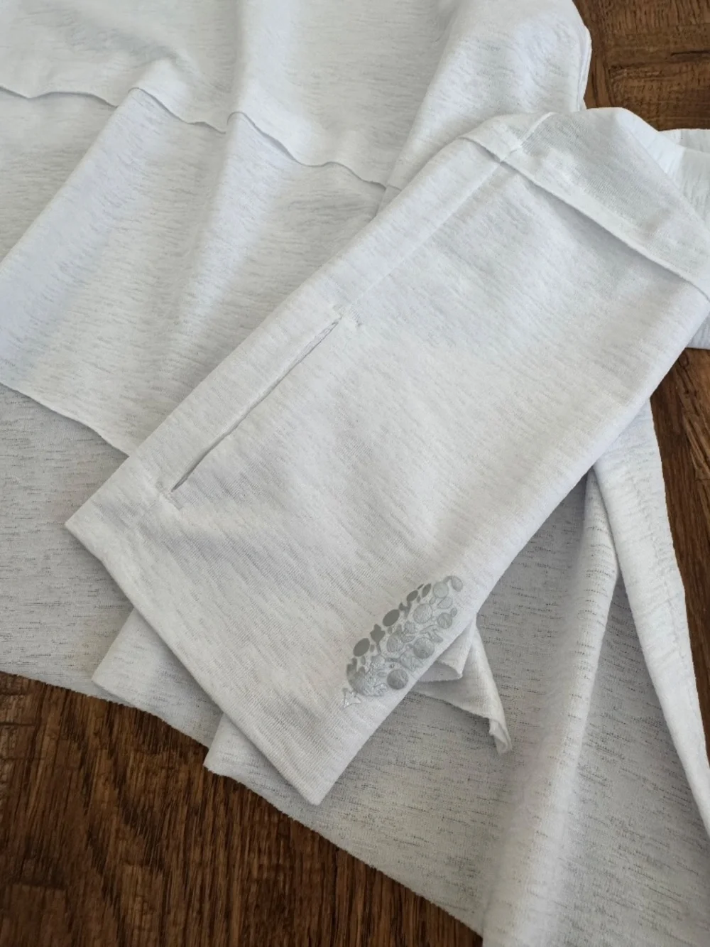 NWT Free People Movement Breezy Tempo Long Sleeve Tee Optic White Size XS - Picture 4 of 8